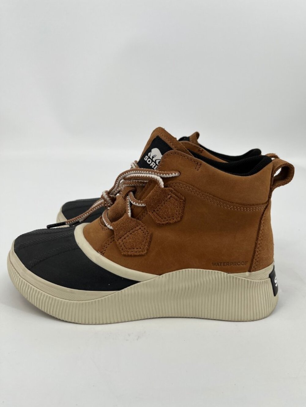 Sorel Out N About IV Classic Boots Brown Size 6.5 Waterproof Leather High Top - Picture 4 of 13